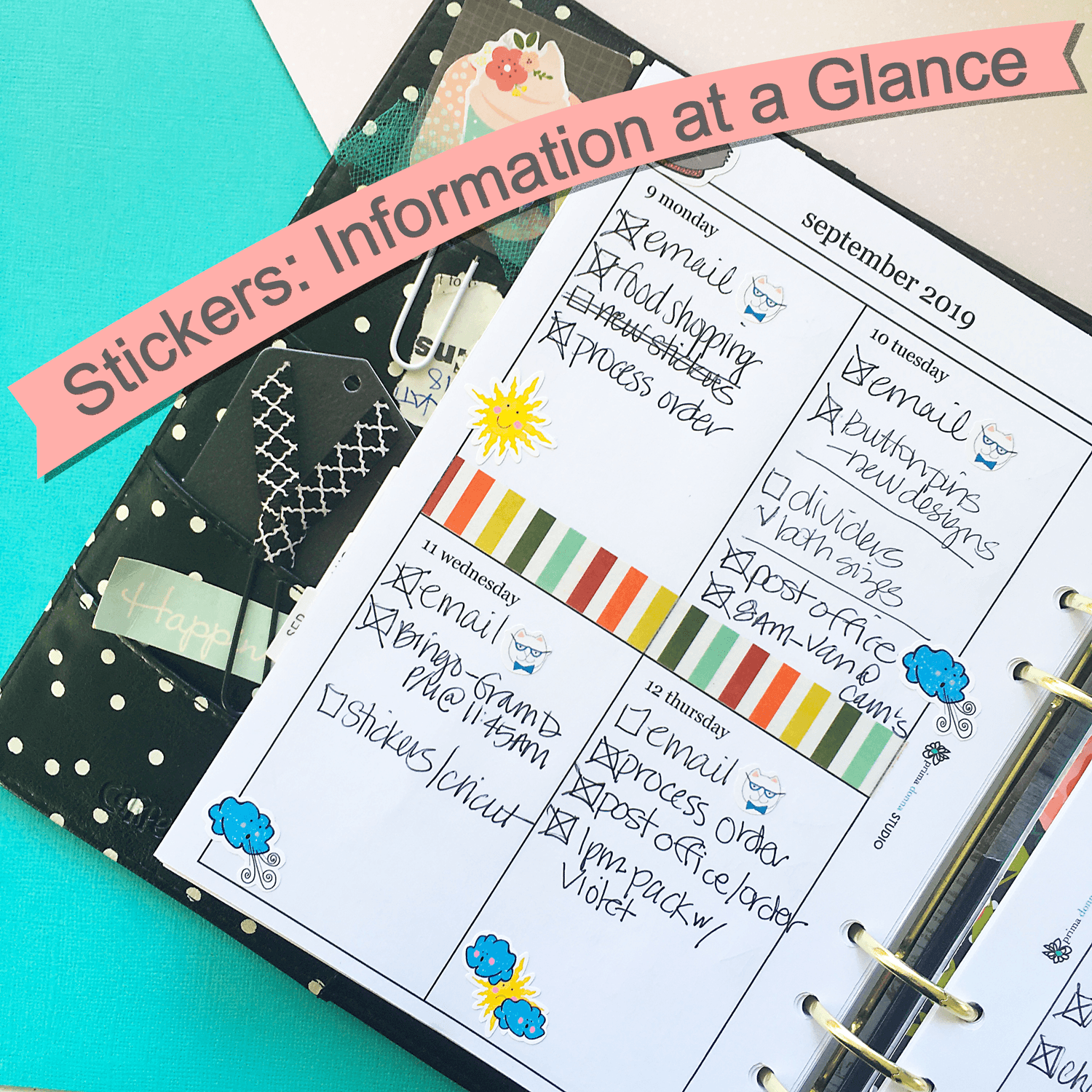Stickers that Stick Out - Getting Information at a Glance